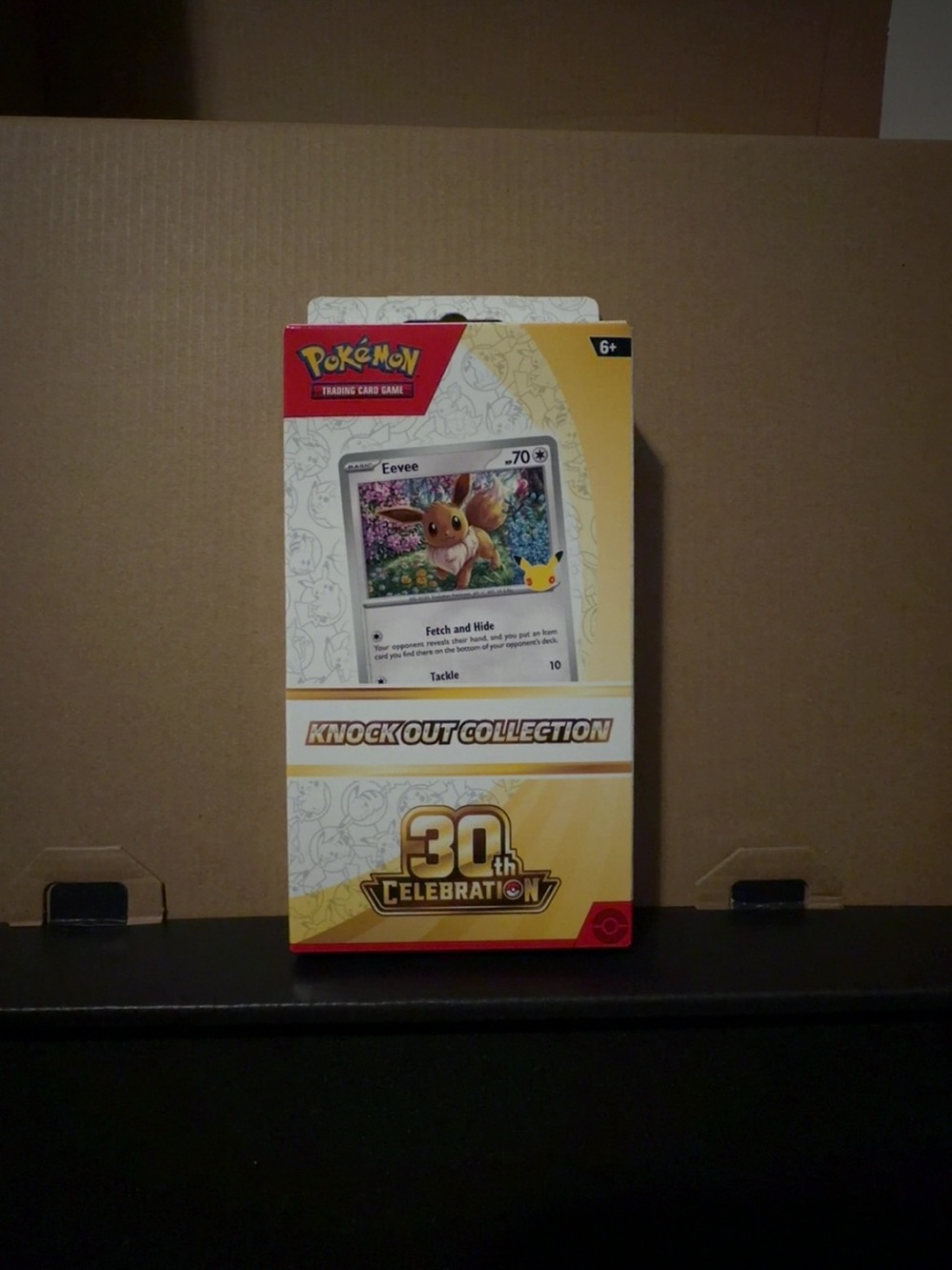 Pokemon 30th Celebration Knock Out Collection - Yellow Packaging with Eevee